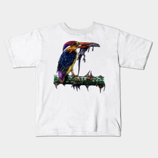 AFRICAN PYGMY KINGFISHER Kids T-Shirt